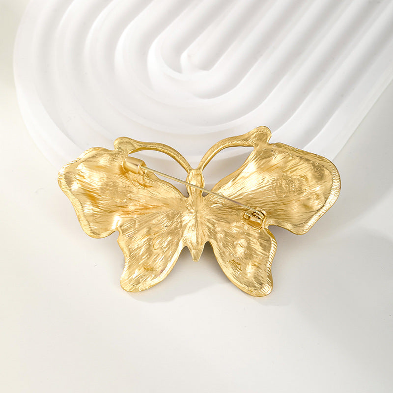 Butterfly Rhinestone Brooch PA4867 - view 7