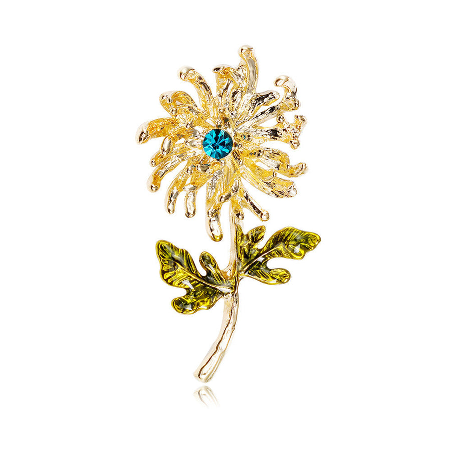 Dasiy Alloy Brooch PA4896