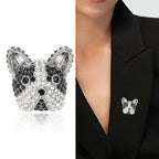 Dog Rhinestone Pin PA4909