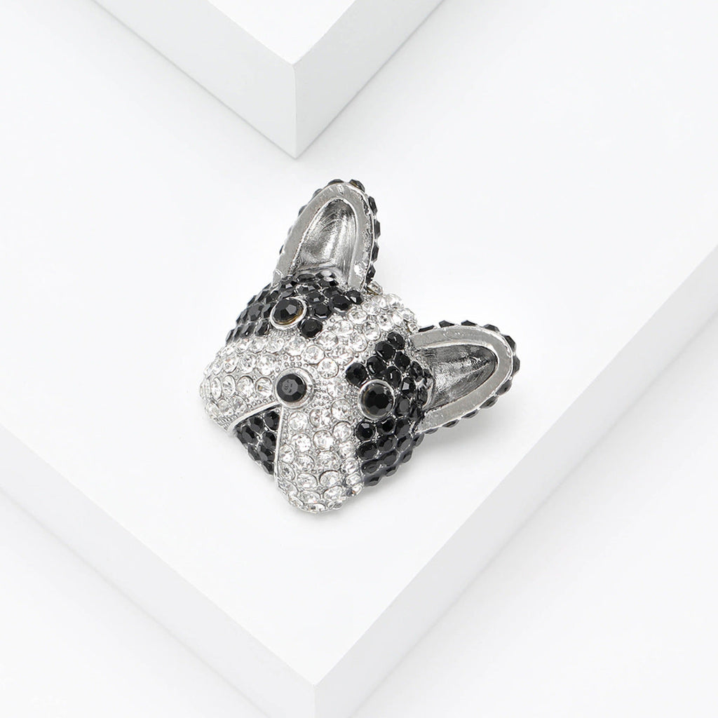 Dog Rhinestone Pin PA4909