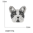 Dog Rhinestone Pin PA4909