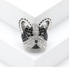 Dog Rhinestone Pin PA4909