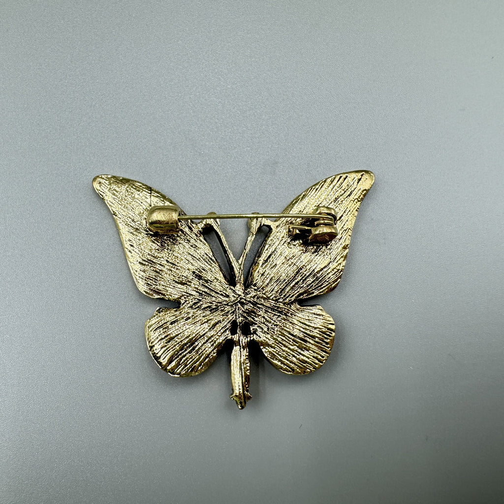 Butterfly Rhinestone Brooch PA4925 - view 8