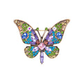 Butterfly Rhinestone Brooch PA4925