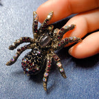 Spider Rhinestone Brooch PA4926 - view 3