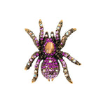 Spider Rhinestone Brooch PA4926 - view 8