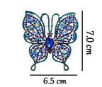 Butterfly Rhinestone Brooch PA4929