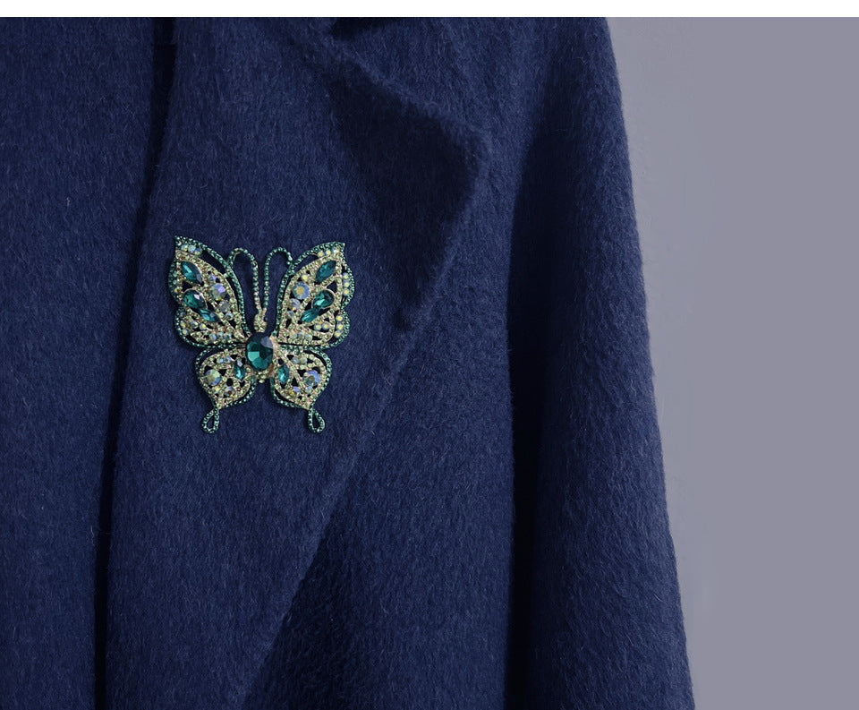 Butterfly Rhinestone Brooch PA4929