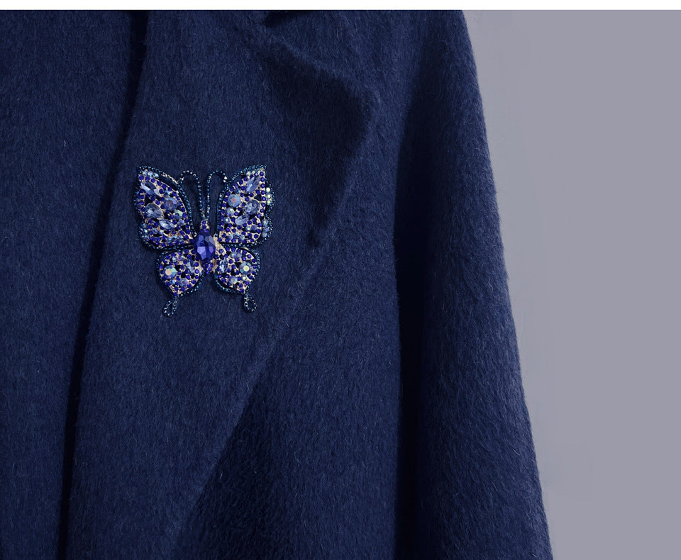 Butterfly Rhinestone Brooch PA4929