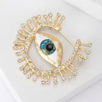 Evil Eye Rhinestone Brooch PA4964 - view 6