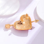 Arrow Through the Heart Alloy Brooch PA4984 - view 6