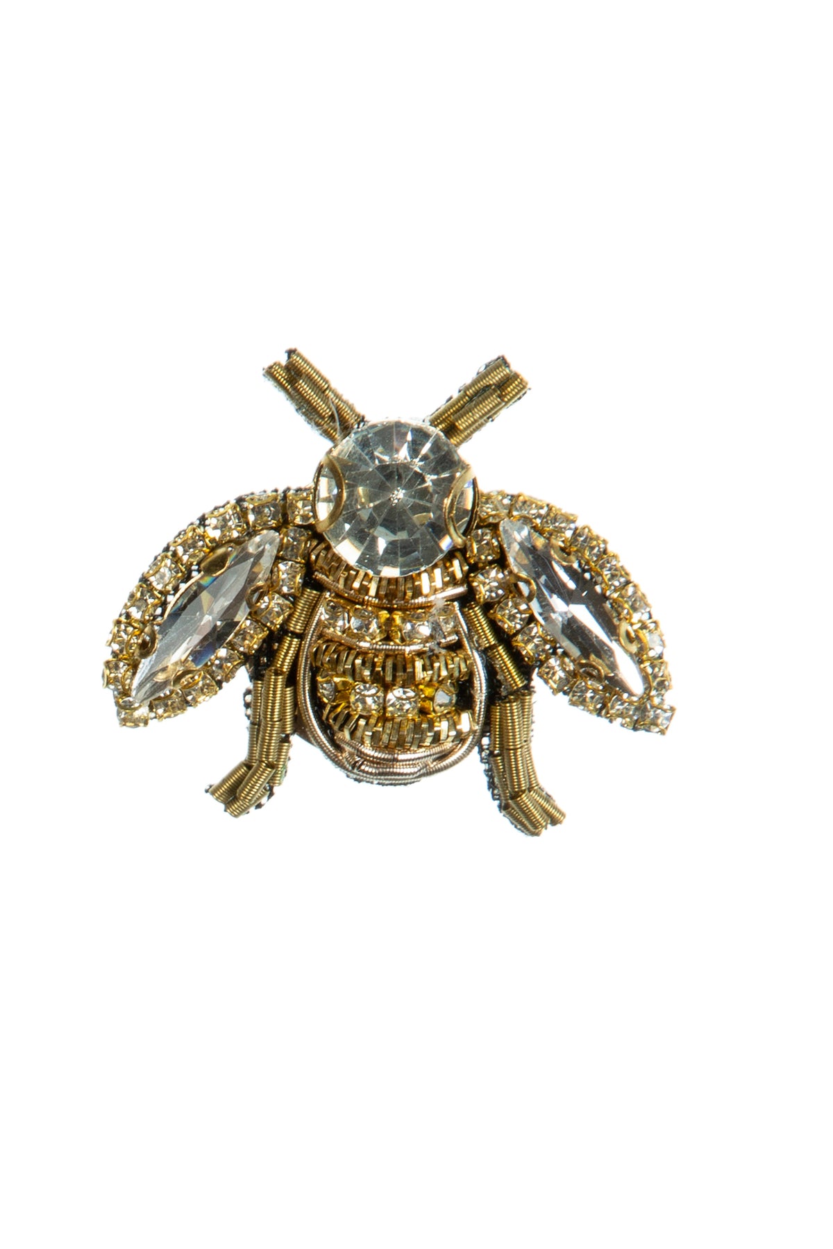 Bee Rhinestone Brooch PA4987