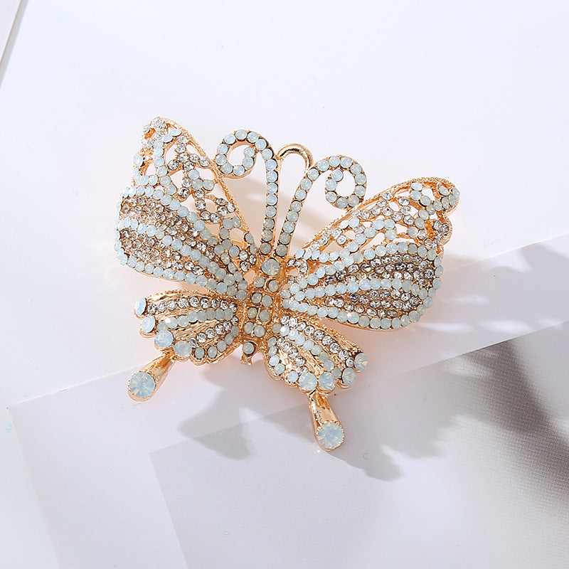 Butterfly Rhinestone Brooch PA5005