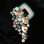 Floral Rhinestone Brooch PA5008