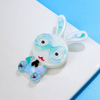 Easter Bunny Acrylic Brooch PA5016