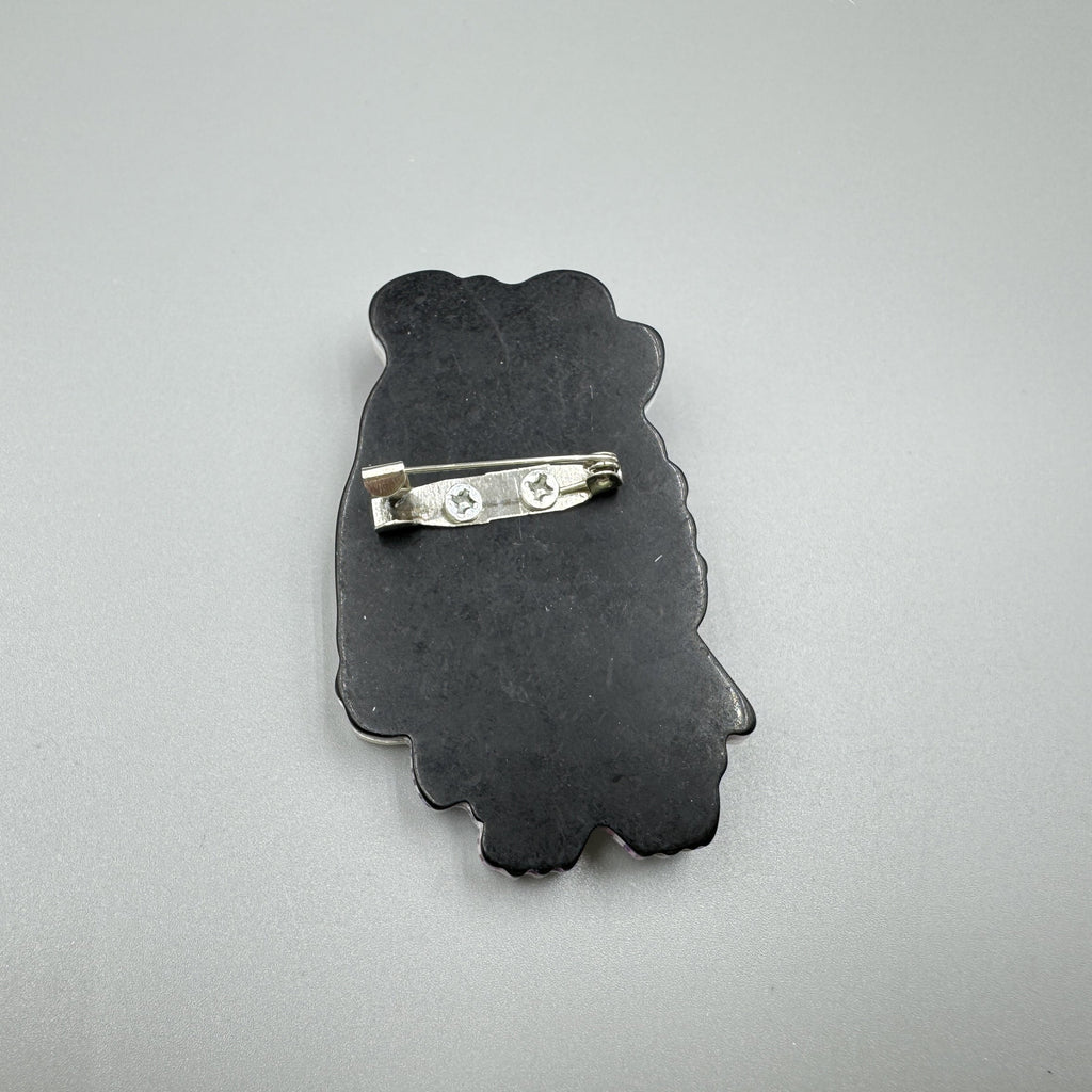 Cute Poodle Acrylic Brooch PA5029
