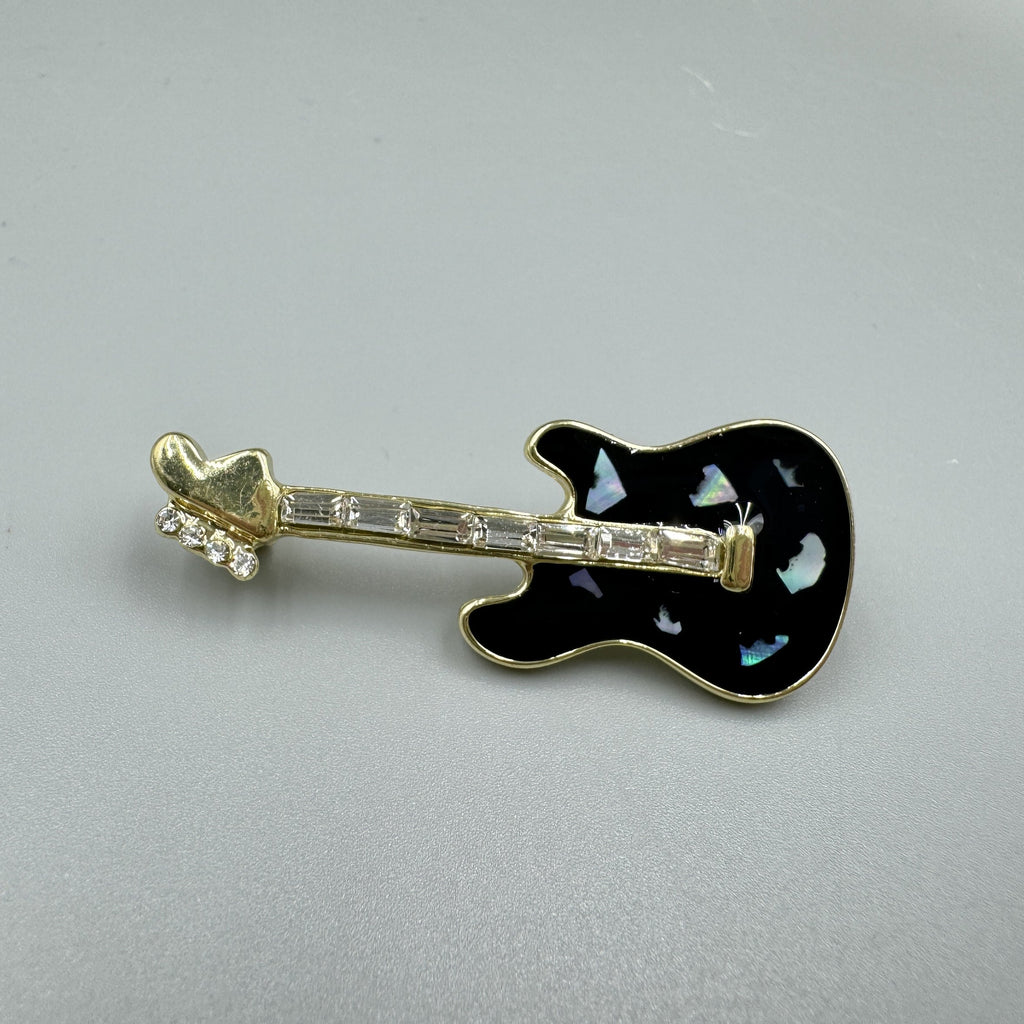 Punk Guitar Alloy Brooch PA5068