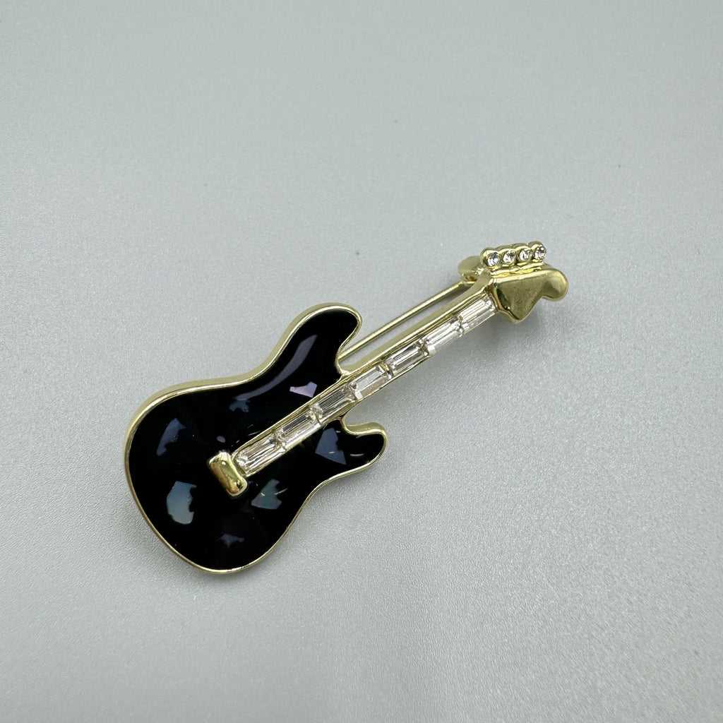 Punk Guitar Alloy Brooch PA5068