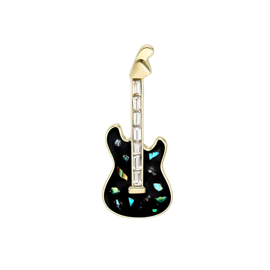 Punk Guitar Alloy Brooch PA5068