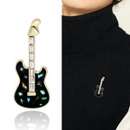 Punk Guitar Alloy Brooch PA5068