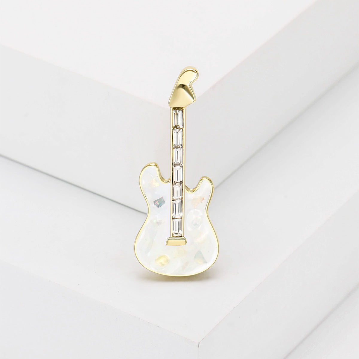 Punk Guitar Alloy Brooch PA5068