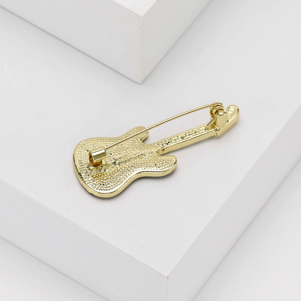 Punk Guitar Alloy Brooch PA5068