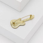 Punk Guitar Alloy Brooch PA5068