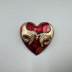 Heart-Shaped Brooch PA5083 - view 3