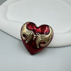 Heart-Shaped Brooch PA5083 - view 4
