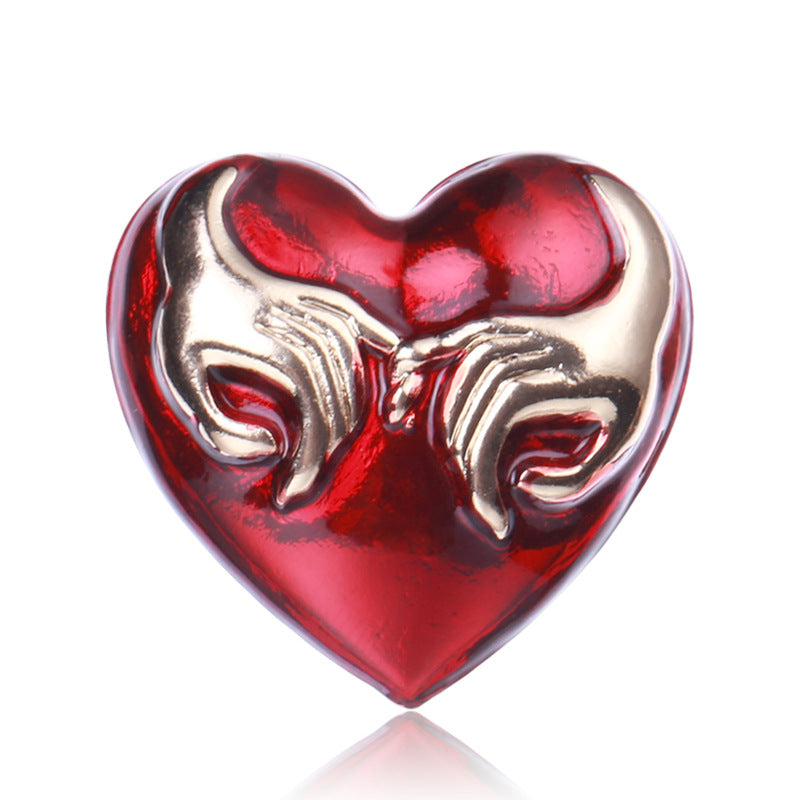 Heart-Shaped Brooch PA5083