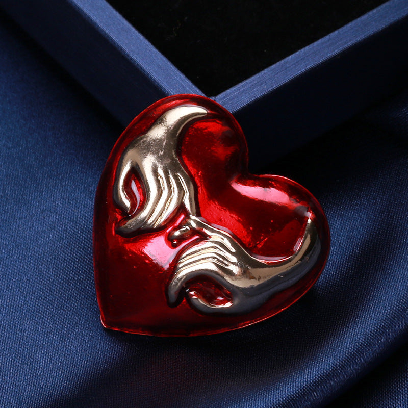 Heart-Shaped Brooch PA5083 - view 9