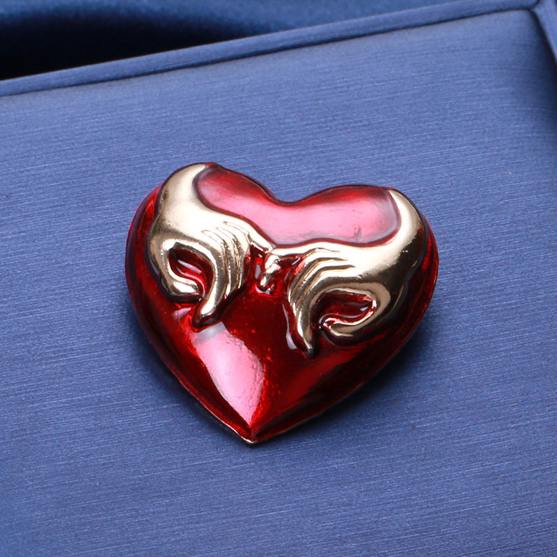 Heart-Shaped Brooch PA5083 - view 10