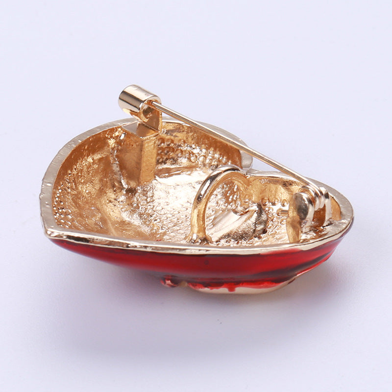 Heart-Shaped Brooch PA5083 - view 6