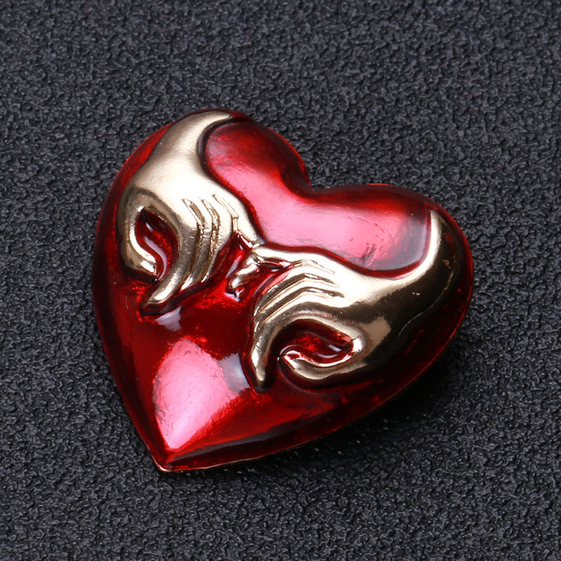Heart-Shaped Brooch PA5083 - view 8