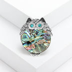 Mother Of Pearl Owl Brooch PA5087 - view 5