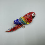 Parrot Bird Rhinestone Brooch PA5115 - view 10