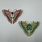 Butterfly Rhinestone Brooch PA5119 - view 7
