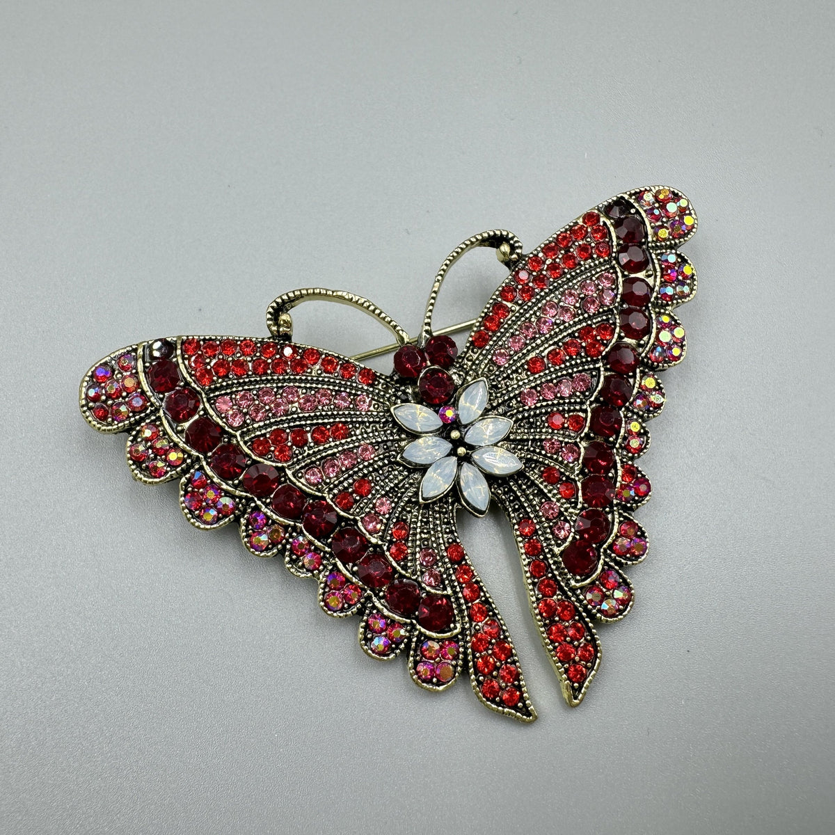 Butterfly Rhinestone Brooch PA5119 - view 17