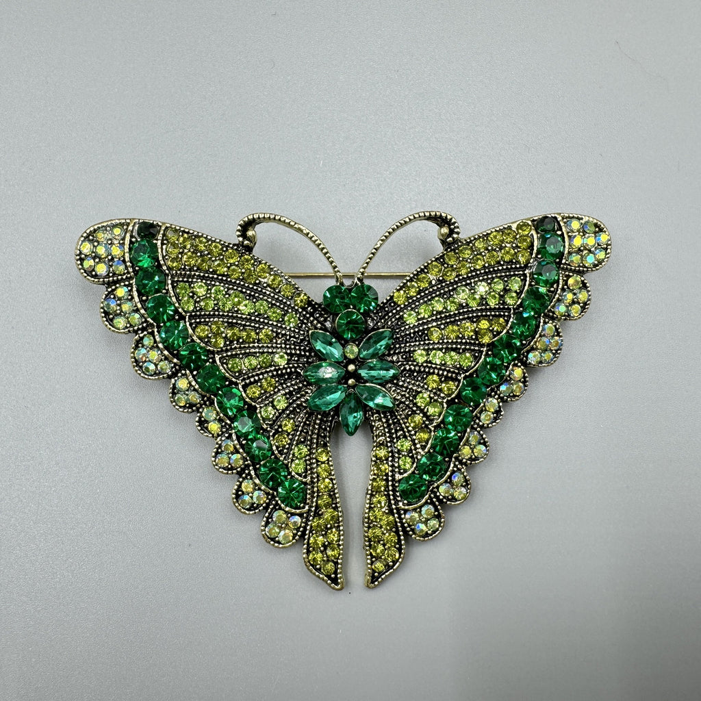 Butterfly Rhinestone Brooch PA5119 - view 15