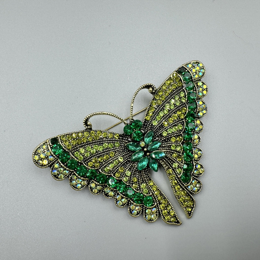 Butterfly Rhinestone Brooch PA5119 - view 14