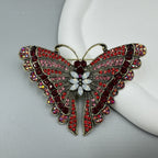 Butterfly Rhinestone Brooch PA5119 - view 12