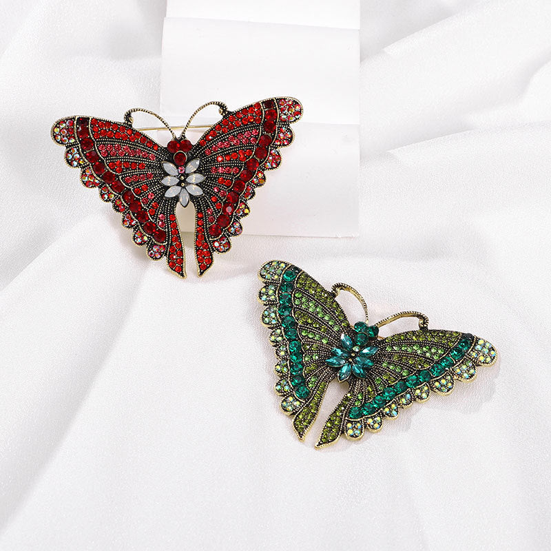Butterfly Rhinestone Brooch PA5119 - view 11