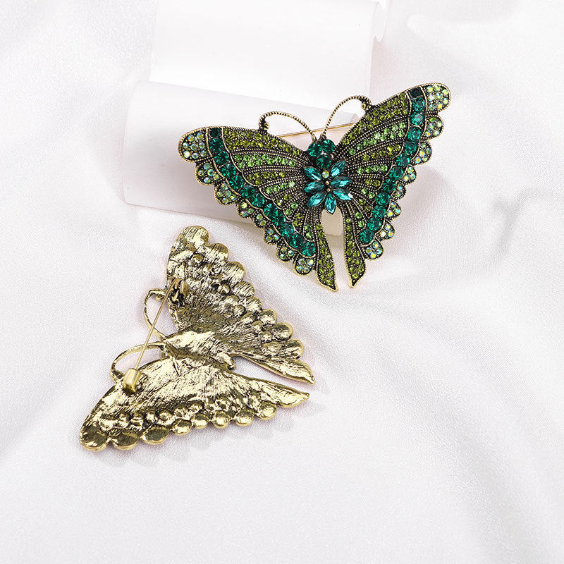Butterfly Rhinestone Brooch PA5119 - view 10