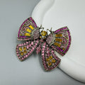 Butterfly Rhinestone Brooch PA5143