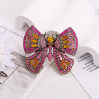 Butterfly Rhinestone Brooch PA5143