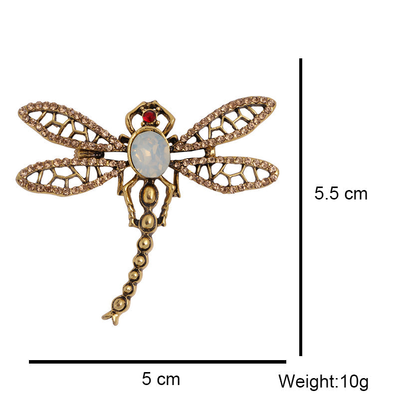 Dragonfly Alloy Brooch PA5156