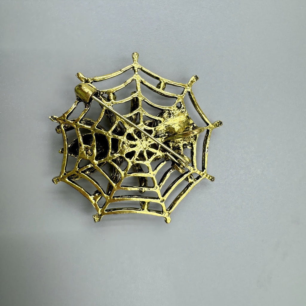 Spider Alloy Rhinestone Brooch PA5161 - view 5