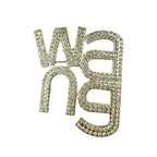 WANG Rhinestone Brooch PA5179