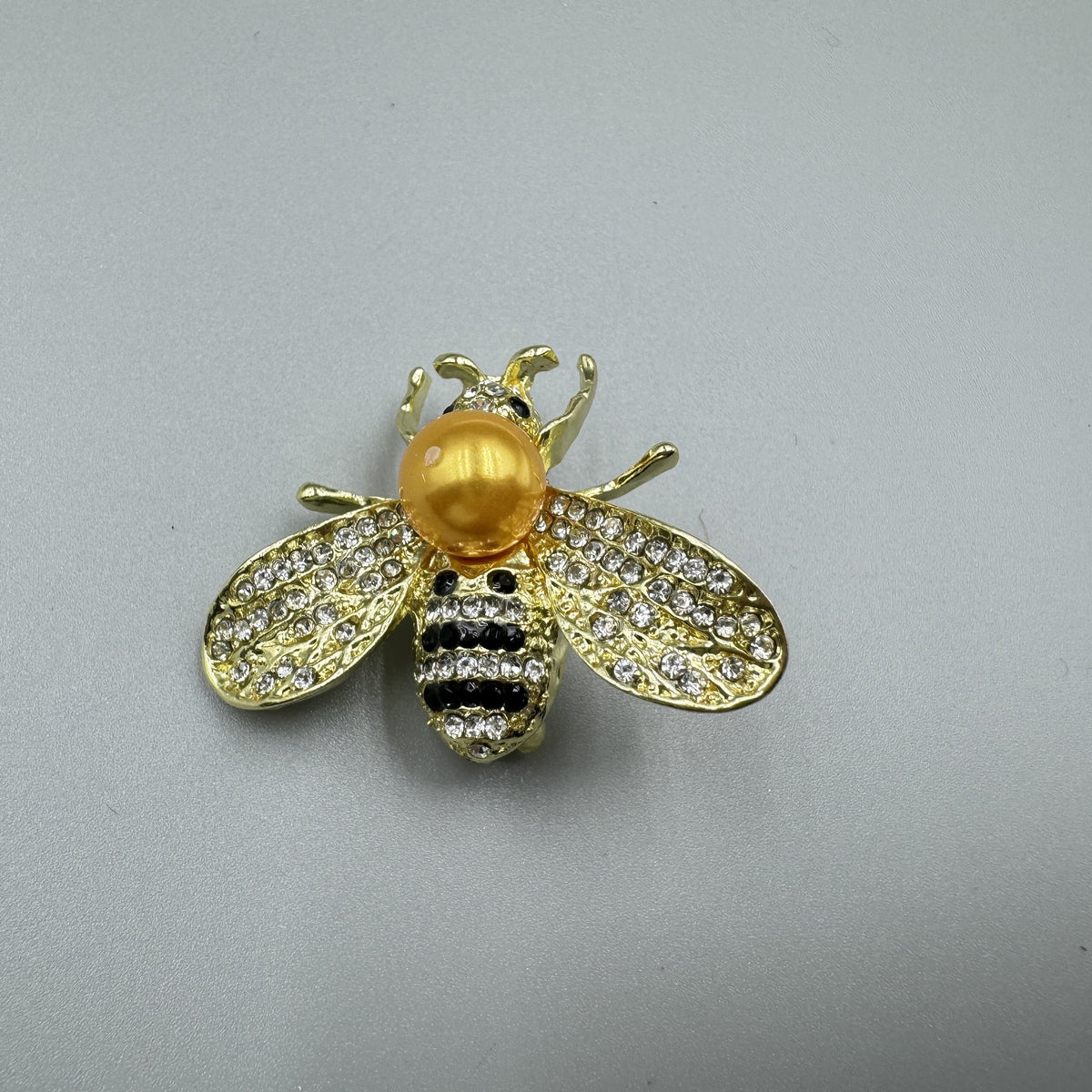 Honey Bee Rhinestone Brooch PA5186