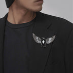 Eagle Rhinestone Brooch PA5206 - view 7